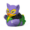 TUBBZ Catwoman Collectible Duck Vinyl Figure - 3.54 Inch, Purple/Yellow/Green, PVC - Official Batman Merchandise, Model NS3264