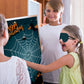 Boramdo Pin The Spider On The Web Halloween Party Game For Kids Web Poster With 24 Pieces Spider Stickers And A Blindfold For Ha