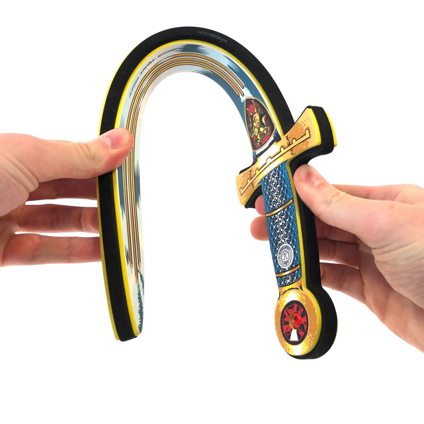 Liontouch Knight decorative replica blade for Kids - 3-Pack | Pretend Play Foam Toy for Children and Toddlers with Medieval Horseback Riding Knight Theme | Safe  & Battle protective covering for Dress Up  Cosplay & Costumes