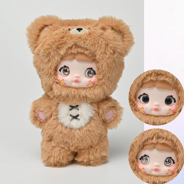 Beemai Nommi Loveliness Never Ends Series Plush Blind Box 6Pcs (Set Of 6 No Repeat) Cute Figures Collectible Toys Birthday Gifts