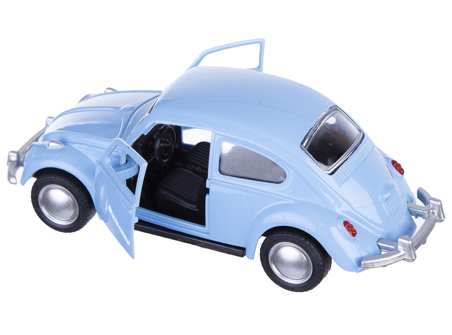 Berry President 1/32 Scale Diecast VW Beetle Car Toy - Sky Blue Alloy Model for Kids & Gifts