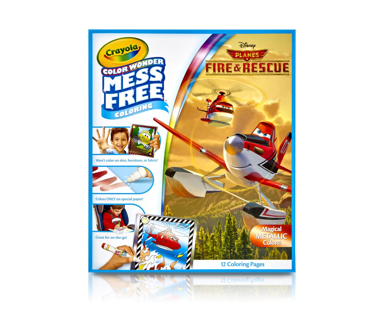 Crayola Color Wonder Refill - 12 Mess Free Coloring Pages, Multi, Model 752476