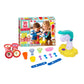 Tutti Frutti: Ice Cream Dough Kit  Scented Modeling Dough Craft Kit W/ Molds & Tools, NonToxic, Pear, Strawberry, Chocolate & 