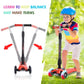 Kick Scooter Kids Scooter 3 Wheel Scooter, 4 Height Adjustable Pu Wheels Extra Wide Deck Best Gifts For Kids, Boys Girls