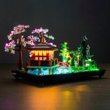 Hilighting Led Light Kit For Lego Tranquil Garden, Upgraded Light Set Compatible With Lego 10315 Icons Tranquil Garden, Creative