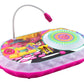 Ekids Trolls Band Together Dj Party Mixer Turntable Toy With Built In Microphone For Kids, For Fans Of Trolls Toys For Girls