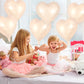 12 Pcs Heart Balloons,18 Inch Heart Shape Foil Balloons Love Balloons Valentine Balloons For Birthday Party Wedding Engagement P