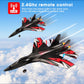 Roofworld New Upgrade Su27 Rc Airplane, Remote Control Fighter Toys, 2.4Ghz 6-Axis Gyro Stabilizer Rtf Glider Aircraft Plane Wit