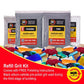 Refill Grit Kit W Mjr Tumblers Premium Quality Extreme Polish 12,000 Grit Sub Micron Aluminum Oxide Polish For Unparalleled Result. For 12Lb Rock Tumblers W Silicon Carbide, Disabled And Veteran Owned