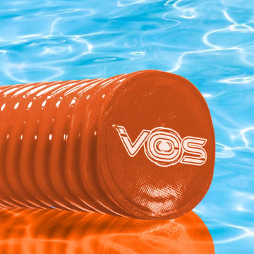 Vos Mega Foam Pool Wavy Noodle (Cayman Coral, 1 Pack), Premium & Big, Super Soft Pool Noodle For Swimming And Floating, Pool Flo