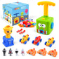 BAKAM Power Balloon Car Toy for Kids, Balloon Launcher Car Toy Set for Kids & Toddlers Science Toy, Inflatable STEM Balloon Pump