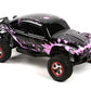 SummitLink Custom Body Muddy Pink Over Black Compatible for 1/10 Scale RC Car or Truck (Truck not Included) SSB-BP-04