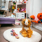 Jolitee Kitten Cat Collection Small Plush Stuffed Animal 8 Inch (Orange)