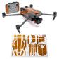 WRAPGRADE Partial Skin Stickers for DJI Mavic 3 / Mavic 3 Classic Accent Color (BUTTERFLY COPPER)