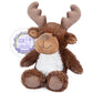Suzzipals Heatable Coolable Moose Stuffed Animals, Microwavable Stuffed Animal Heating Pad For Cramps, Lavender Scent Stuffed Mo