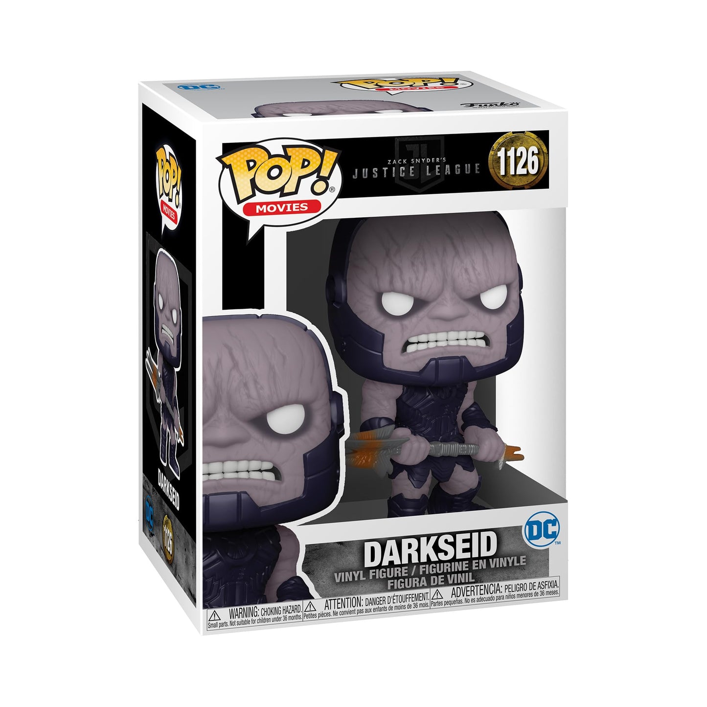 Funko Pop Dc: Justice League The Snyder Cut - Darkseid, 3.75 Inches, Multicolor