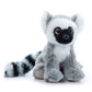 The Petting Zoo Ring-Tailed Lemur Plush Toy, 6 in Grey Stuffed Animal, Model 421033, Perfect Gift for Kids