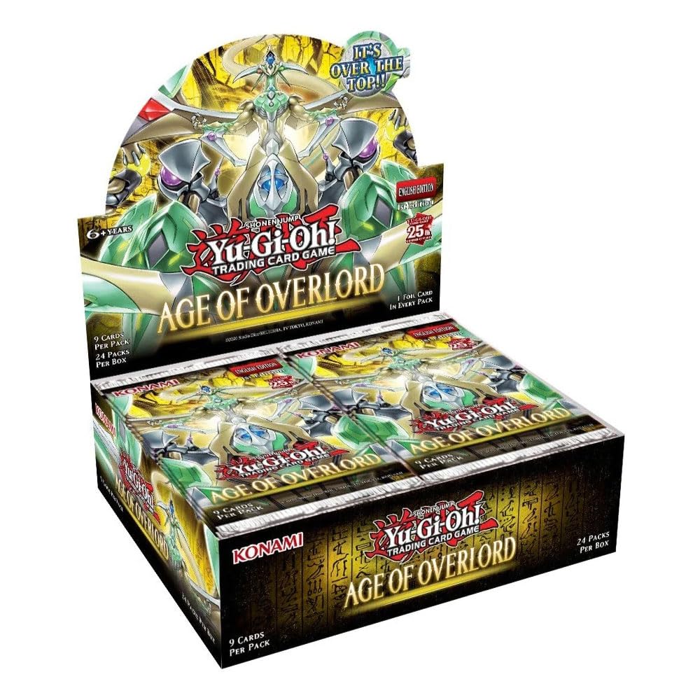 Konami Yu-Gi-Oh! Tcg: Age Of Overlord Booster Box, Green