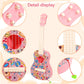 Leeqee 21In Colorful Graffiti Ukulele Guitar For Kids, 4 Strings Kids Guitar Ukulele Musical Instruments Learning Educational To