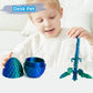 Flavery 3D Printed Flying Dragon In Egg - Dino Easter Egg With 9'' Winged Dragon Inside, Colorful Fidget Toy, Birthday Gift, Fle
