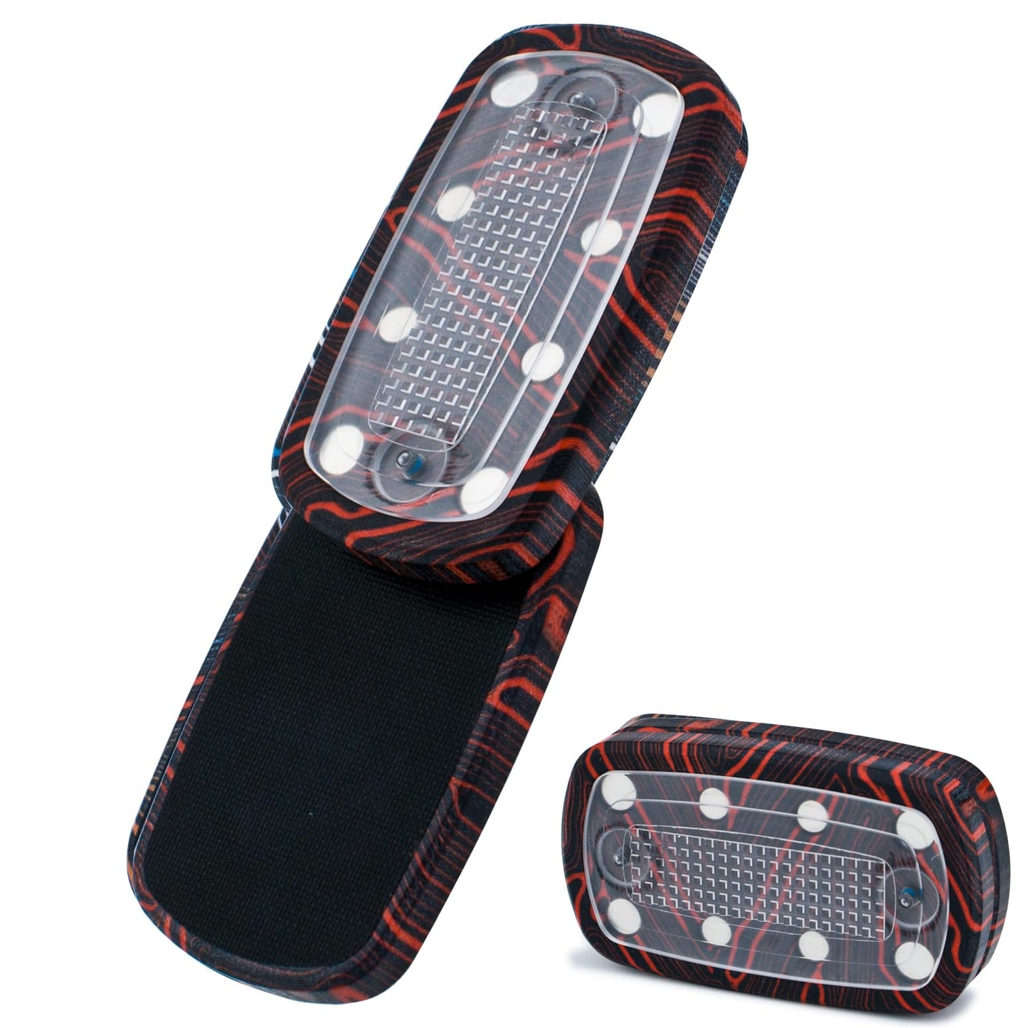 DjuiinoStar Silent Fidget Slider (Glass Fiber + PC Resin)  CNC Machined Free-Floating Push Slider  Addictive Magnetic Toy  Help to Relieve Stress  Best Gift for Fidget Fans DFS-57