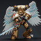 JOYTOY Warhammer 40 000 1/18 Blood Angels Sanguinary Guard with Encarmine decorative replica blade 2 Collection Model Birthday Gift 4.8 Inch JT7066