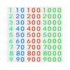 UJEAVETTE Montessori Number Cards Math Manipulatives Math Games for Preschool Children