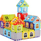 Kiti Kits Educational Play And Learn Plastic Building Block Set (House Interlocking)