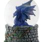 Summit Collection Ytc 3.5 Inch Cold Cast Resin Midnight Dragon Water Snow Globe Figurine
