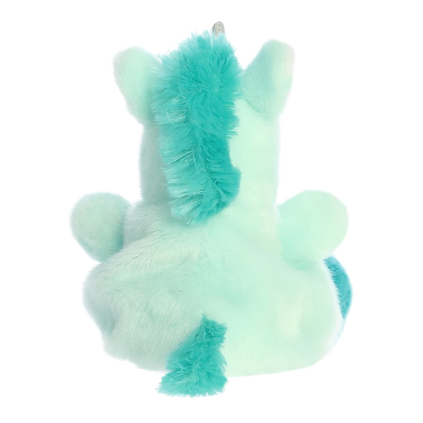 Aurora Adorable Palm Pals Tilly Blue Unicorn Stuffed Animal - Pocket-Sized Play - Collectable Fun - Blue 5 Inches