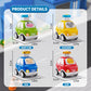 Jukudahu Animal Press And Go Car Toys For Toddlers 1-3 - Kids Play Cars For Tollders Ages 1 2 3 4 5 Years Old, Toy Figure Cars,