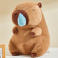 usmikeys Cute Capybara Plush Toy, Soft Stuffed Doll with Snot-Pulling Fun, for Kids