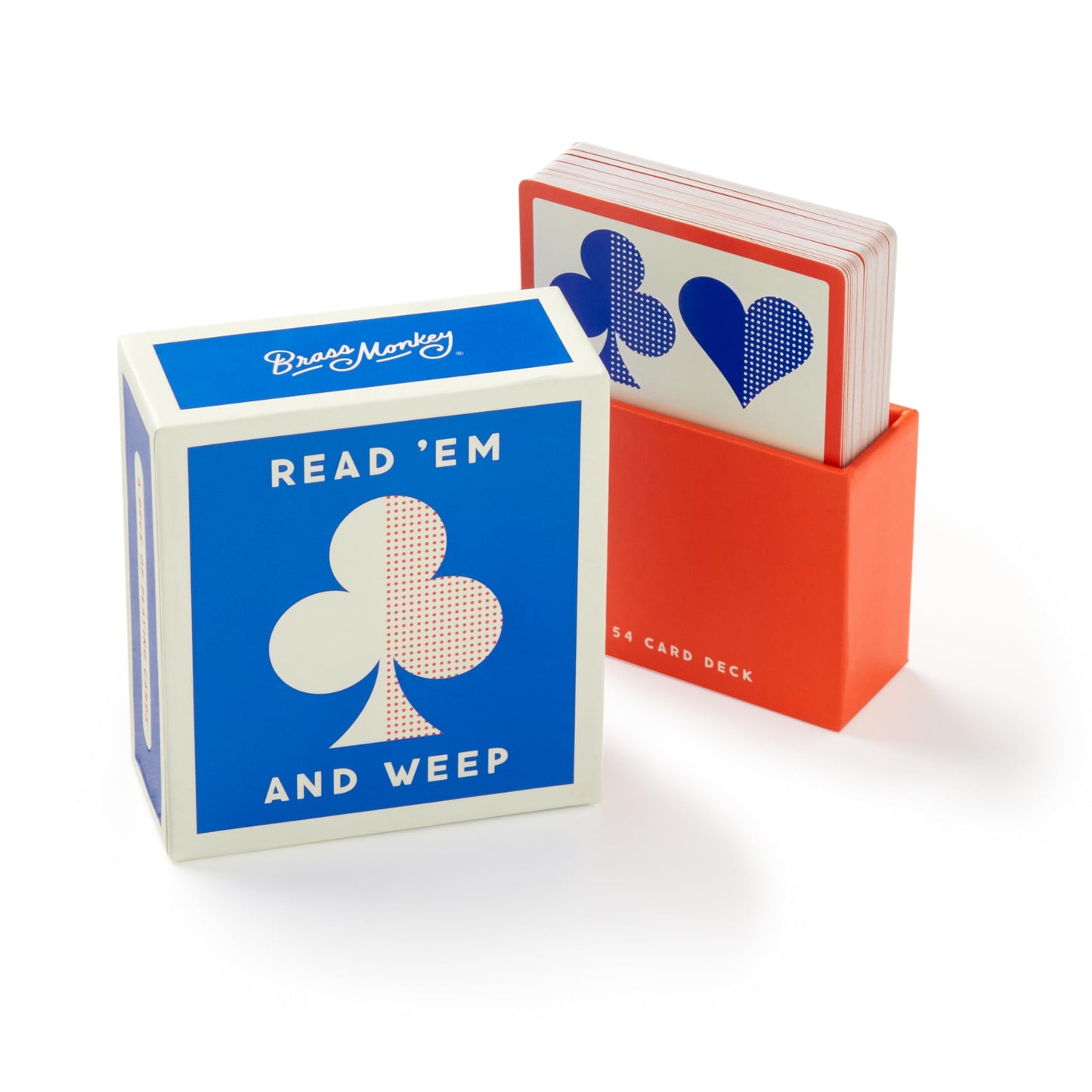 Brass Monkey Vintage Inspired Playing Card Set - Cardstock, 3.6 x 2.8 x 0.5 inches, Model 9780735381148