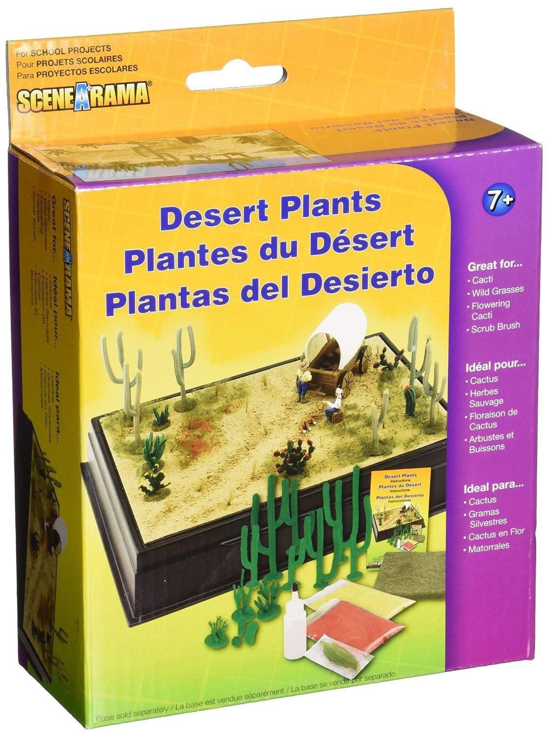 Woodland Scenics Desert Plants Diorama Kit SP4124 - Multicolor, Wood, 1 Size