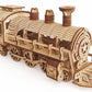 i-CHONY 3D Wooden Puzzle - DIY Mechanical Steam Train Model Kits - Wood Crafts Vehicle Building Model - Wooden STEM Brain Teaser Puzzle - Steam Train Birthday Gifts for mature-themeds Teens Boys Girls