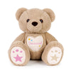 Customizedbee Custom Starlight Teddy Bear 14 in- Personalized Plush with Embroidered Name & Stars, Soft Huggable Toy with Poseab