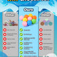 SOPPYCID Water Balloons Reusable Quick Fill - Self Sealing Silicone Water Balls for Kids with Mesh Bag, Outdoor Summer Fun Water