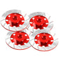 4Pack Vgoohobby Metal 12mm RC Car Hex Hub 12mm Brake Disc Wheel Hubs Adapter Spacer Compatible with Traxxas Tamiya Redcat HSP HP