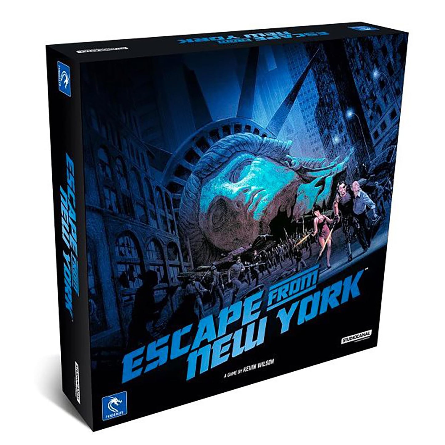 Pendragon Studios: Escape From New York: The Board Game - Hero Strategy Board Game Baed On The Movie, Ages 14+, 1-4 Players, 60 Min