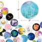 Eid Al-fitr Stickers 240 Pcs Ramadan Kareem and Eid Stickers Sheets Gift Tag Al-fitr Sticker for Kids