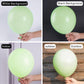 Partywoo Pastel Green Balloons, 50 Pcs 12 Inch Pale Green Balloons, Light Green Balloons For Balloon Garland Or Balloon Arch As Party Decorations, Birthday Decorations, Wedding Decorations, Green-Q16