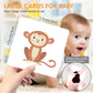 TOUHKAN Baby Flash Cards 6 to 12 Months, High Contrast Baby Toys for Newborn, Black and White Cards for Newborns, Sensory Toys f
