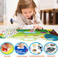 3 Pack Reusable Sticker Books For Toddlers 2-4 Years, Sticker Books For Toddlers 1-3, Halloween Christmas Gifts For Kids Toddler Boys Girls Travel Toys