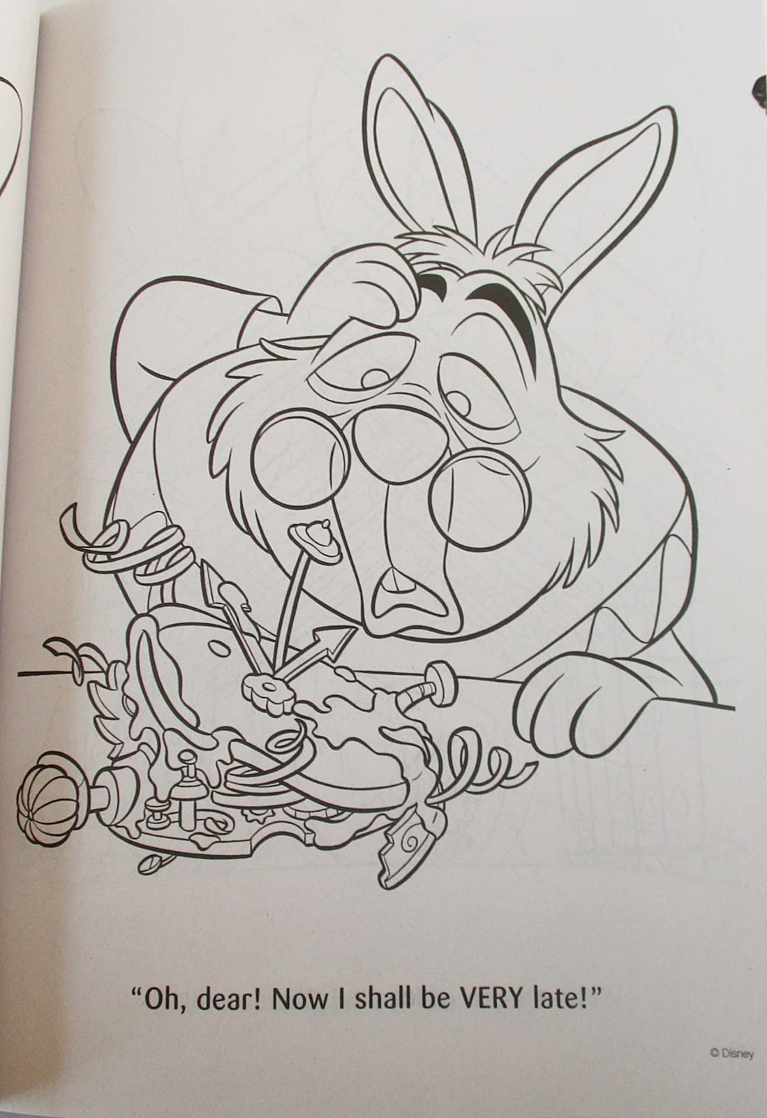 Alice In Wonderland Coloring And Activity Book Colortivity ''Welcome To Wonderland'' - 80 Pages