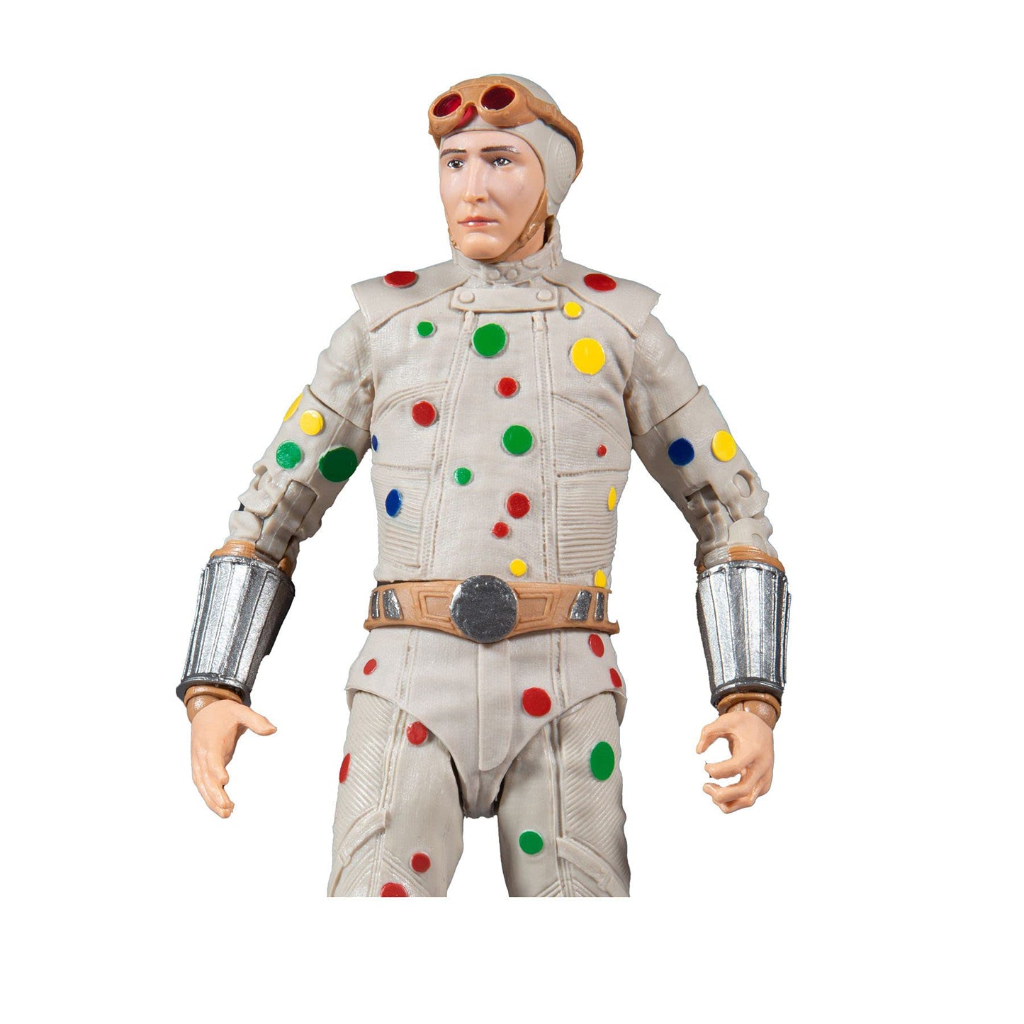 Mcfarlane Toys Dc Multiverse Polka Dot Man (The Suicide Squad) 7' Action Figure With Build-A King Shark Piece And Accessories