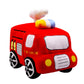 Baboli Soft Fire Engine Stuffed Special Vehicle Plush Fire Truck Cuddly Rescue Vehicle Toy Sweet Gifts For Kids Present For Birt