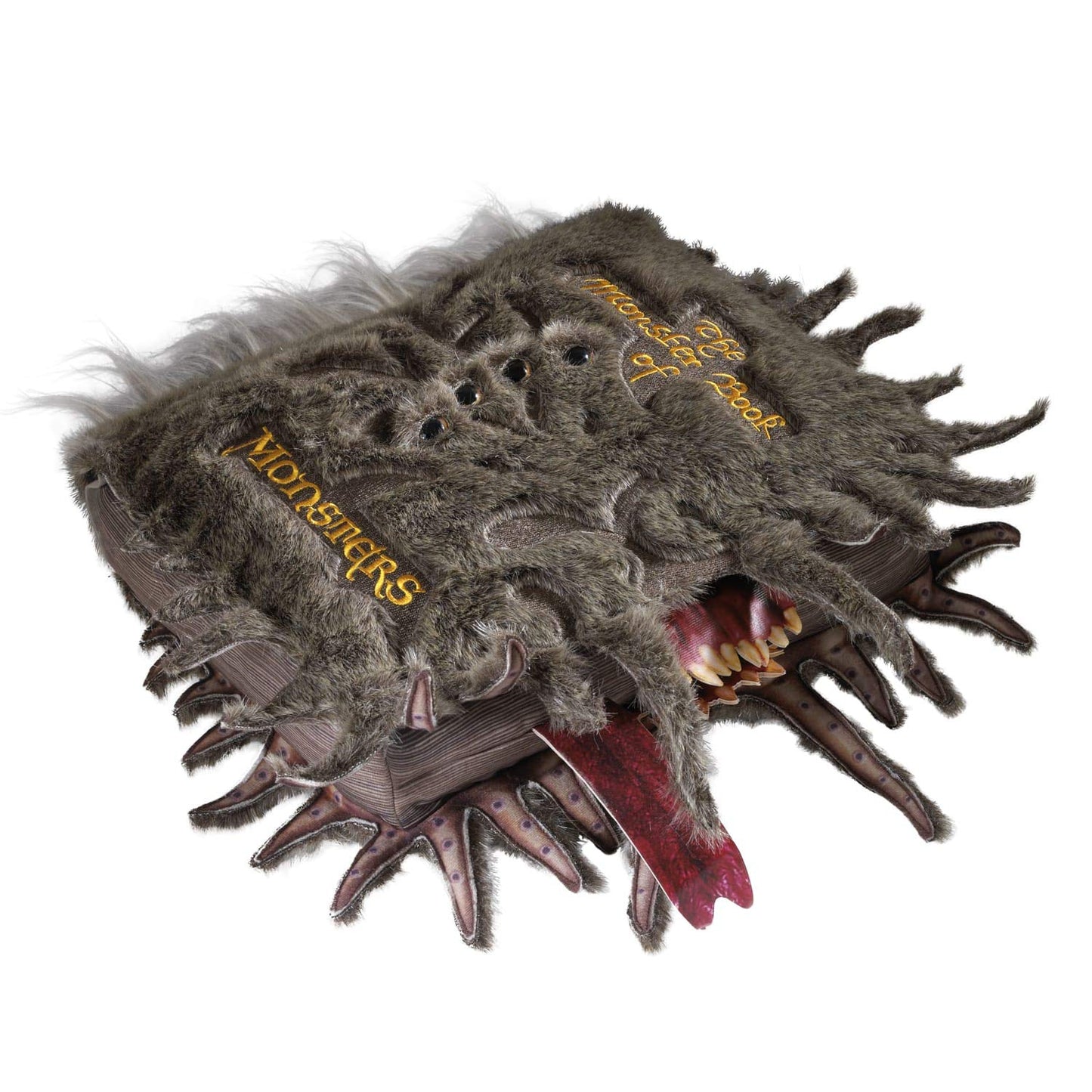 The Noble Collection Harry Potter Monster Book of Monsters Plush - 35.5 cm, Multicolour, Model NN7972, Plastic