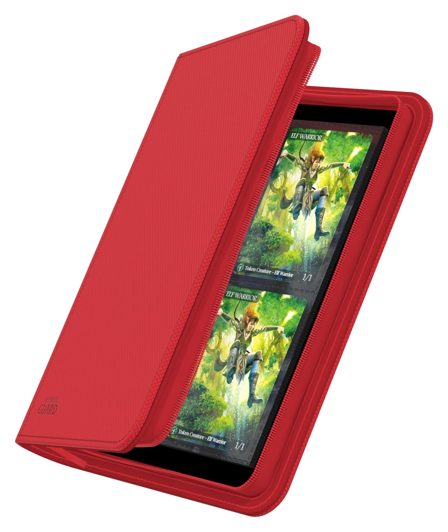 Ultimate Guard Zipfolio 160 - 8 Pocket Xenoskin Red