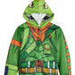 Fortnite Boys' Officially Licensed Rex Hooded Costume Jacket Green