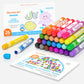 Shuttle Art Washable Dot Markers 26 Colors with Free Activity Book, Fun Art Supplies for Kids Toddlers and Preschoolers, Non Tox